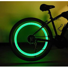 AG304B Lysande ventiler 2 st gröna