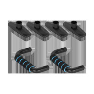 Uchwyty do pompek , zestaw 2 szt , REBEL ACTIVE