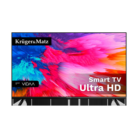 TV Kruger&Matz 50' UHD smart DVB-T2/S2 H.265 Hevc VIDAA

TV Kruger&Matz 50' UHD smart DVB-T2/S2 H.265 Hevc VIDAA