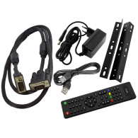 Monitor öppen ram led 8 tum vga hdmi av bnc 12v 230v