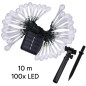 ZD124 Ljusslinga 10m - 100 LED-lampor