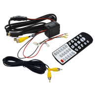 Hängande takmonterad LCD-skärm på 20 tum med LED, USB, SD, IR och FM.
