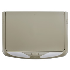 Hängande takmonterad LCD-skärm på 17 tum med LED, full HD, HDMI, USB, SD, IR och FM.