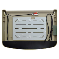 Hängande takmonterad LCD-skärm på 17 tum med LED, full HD, HDMI, USB, SD, IR och FM.