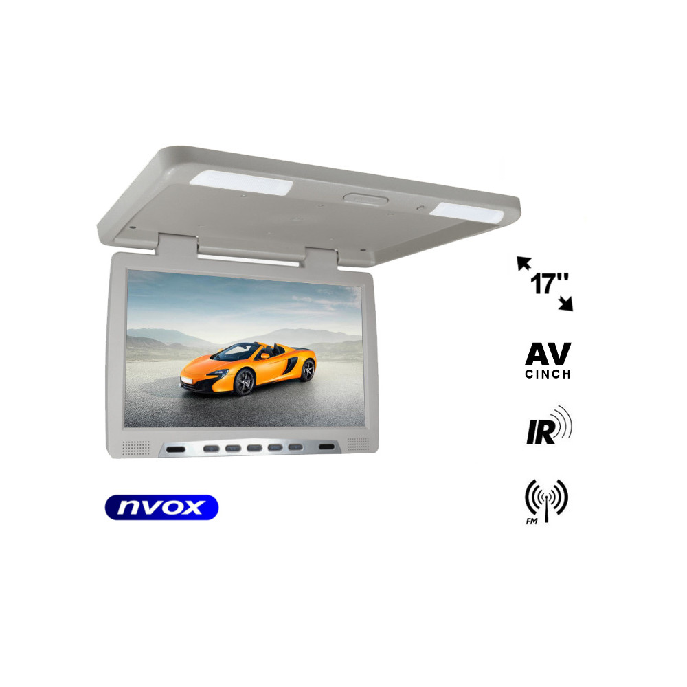 Hängande takmonterad LCD 17-tums LED IR FM-monitor Hängande takmonterad LCD 17-tums LED IR FM-monitor