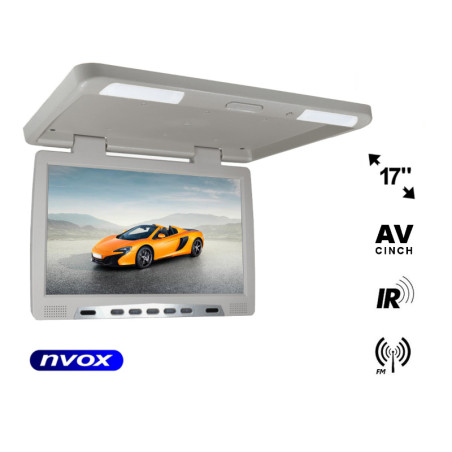 Hängande takmonterad LCD 17-tums LED IR FM-monitor