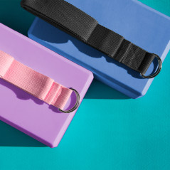 Yogarem, träningsband, svart, REBEL ACTIVE.