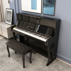 Digitalpiano Kruger&Matz KMDP-755, svart högblank. | HandlaSmidigt.se