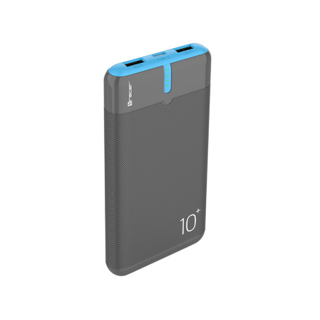 Power bank TRACER EnerGo 10000mAh grå/blå