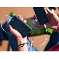 Power bank TRACER EnerGo 10000mAh gray/blue