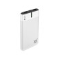 Power bank TRACER EnerGo 10000mAh vit/svart