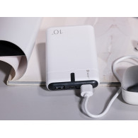 Power bank TRACER EnerGo 10000mAh vit/svart