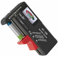 AG372 Batteritester för AAA, AA, 9V-batterier.