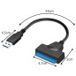 Adapter USB till SATA 3.0 Izoxis 23603