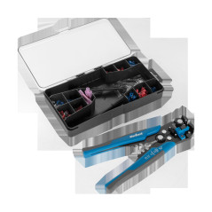 Krympverktyg - set med kontakter