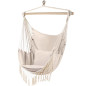Hängmatta - Brasiliansk beigefärgad stol Gardlov 23670