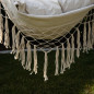 Hängmatta - Brasiliansk beigefärgad stol Gardlov 23670