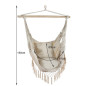 Hängmatta - Brasiliansk beigefärgad stol Gardlov 23670