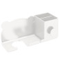 DA233A Väggfäste för hårtork vit