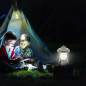 ZD133 Campinglampa med uppladdningsbart batteri, LED, COB och USB.