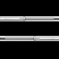 Olympisk skivstång 50 mm med lager, Olympisk skivstång med lager 220 cm 20 kg REBEL ACTIVE. | HandlaSmidigt.se