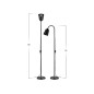 Golvlampa Tracer Lucia