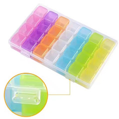 AG979B Tillbehörsbehållare för diamantsöm broderi