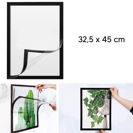 DA208 Ramka för diamantsöm broderi magnetisk