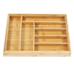 Utdragbar bambu bestickorganisatör GreenBlue, 325-500x430x45mm, GB379 | HandlaSmidigt.se