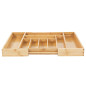 Utdragbar bambu bestickorganisatör GreenBlue, 325-500x430x45mm, GB379
