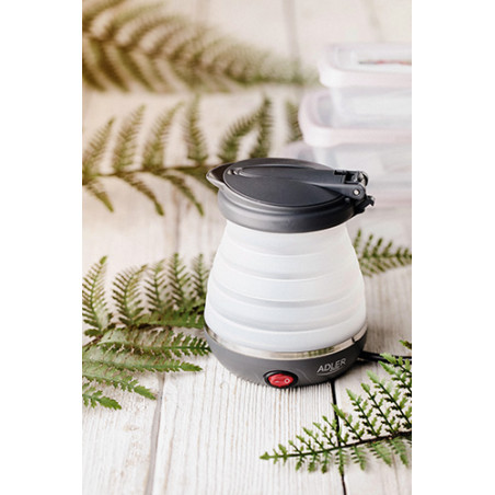 AD 1370 UK Silikonvattenkokare 0,6 l - turist - UK-kontakt