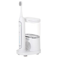 AD 2180 vit Sonic-tandborste med 2-i-1-irrigator