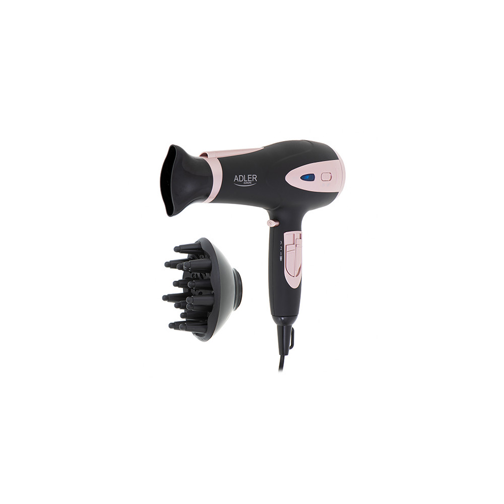 AD 2248 black Suszarka 2200w ion + dyfuzor AD 2248 black Suszarka 2200w ion + dyfuzor
