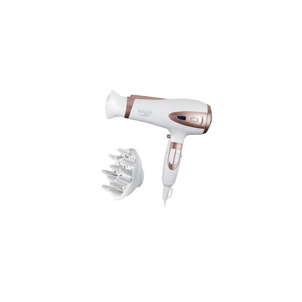 AD 2248 vit Suszarka 2200w jon + diffusor AD 2248 vit Suszarka 2200w jon + diffusor