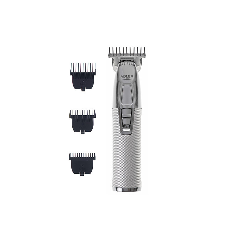 AD 2836 silver Trymer professionell hårklippare - usb