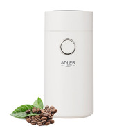 AD 4446 vit silver Kaffekvarn
