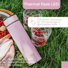 AD 4506 rosa Termos LED 473 ml rosa | HandlaSmidigt.se