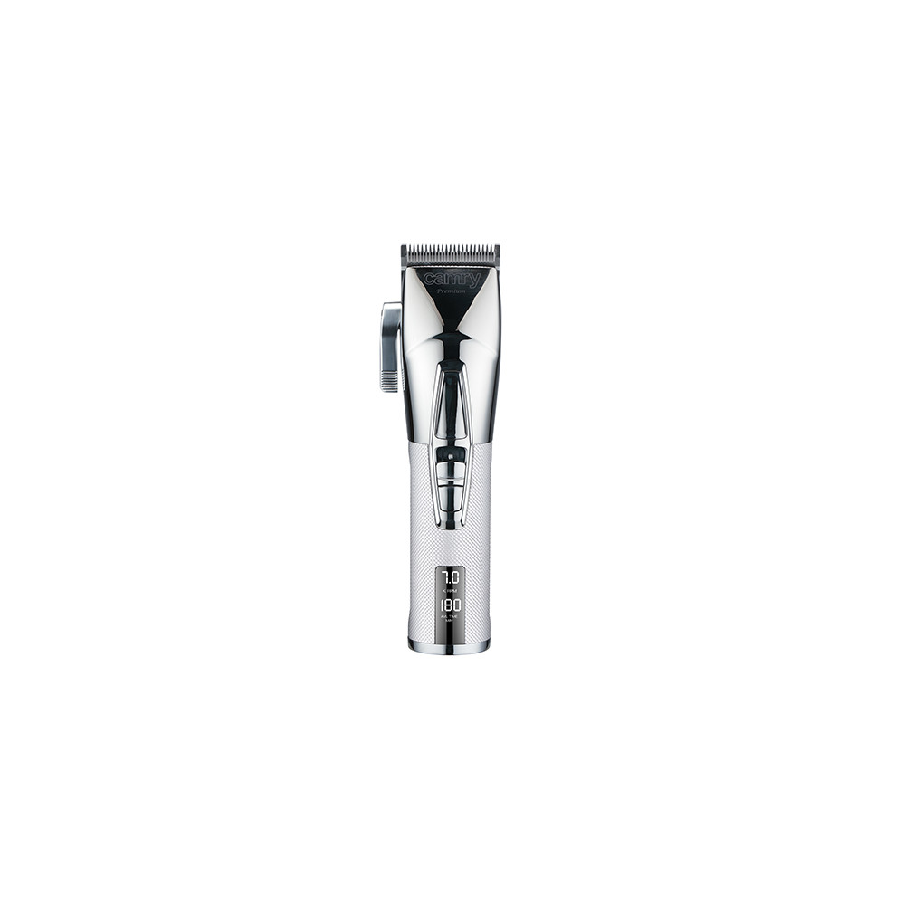 CR 2835 silver Professionell hårklippare med LCD-skärm CR 2835 silver Professionell hårklippare med LCD-skärm