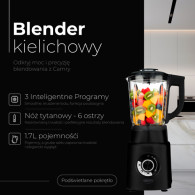 CR 4089 Bägarmixer - 23000 varv/min - 1,7 liters bägare - 3 program