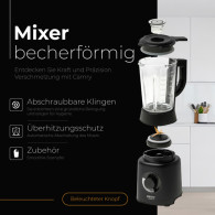 CR 4089 Bägarmixer - 23000 varv/min - 1,7 liters bägare - 3 program