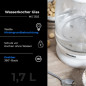 MS 1302 vit Glasvattenkokare 1,7 l