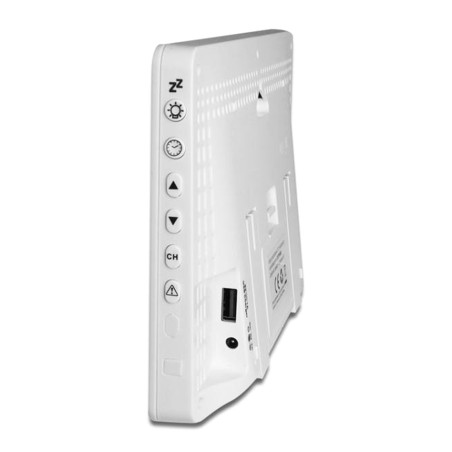 Väderstationen SMART med färgskärm vit TYUA LXSTP08BS