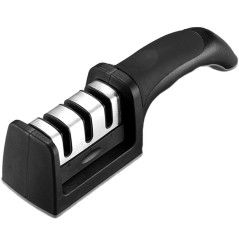 AG422F Knivslip 3-stegs svart