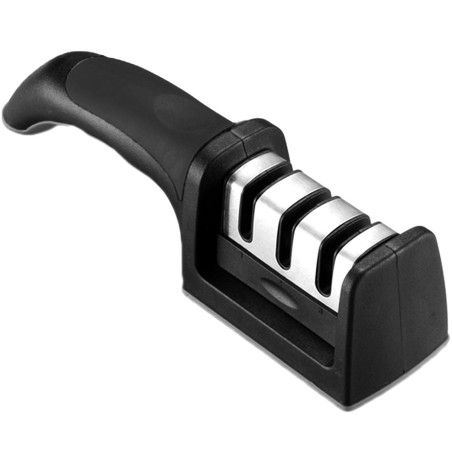 AG422F Knivslip 3-stegs svart