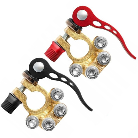 DA71A Batteriklämmor universella 2 st