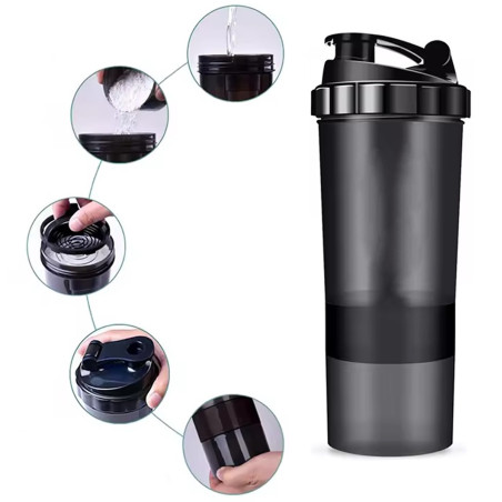 FT32A Shaker med behållare för kosttillskott 500 ml