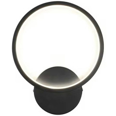 ZD132 Vägglampa LED 12W svart