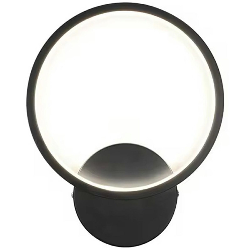 ZD132 Vägglampa LED 12W svart