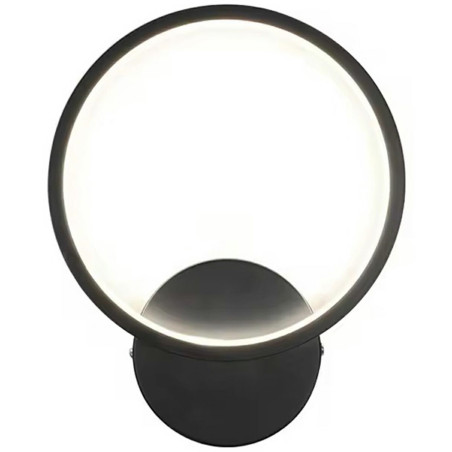 ZD132 Vägglampa LED 12W svart