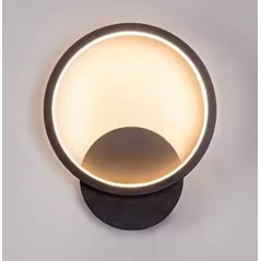 ZD132 Vägglampa LED 12W svart